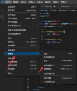 VS Code 注释快捷键（附快捷键修改方式）